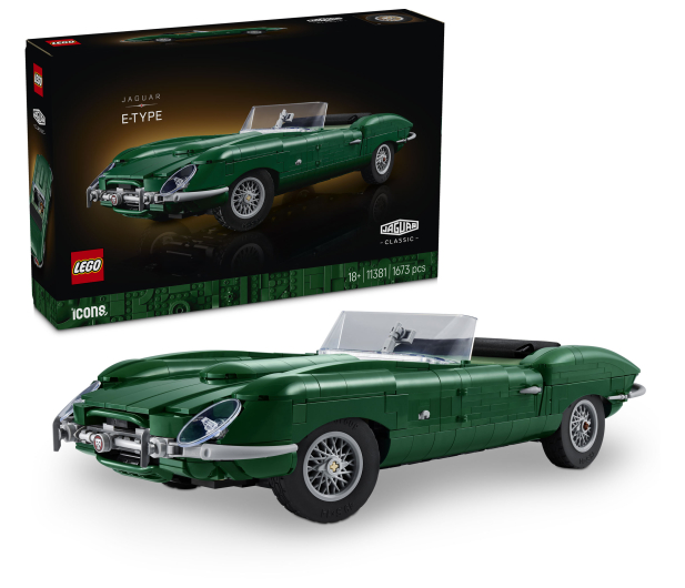 LEGO ICONS 11381 Jaguar E-Type - 1547385 - zdjęcie 2